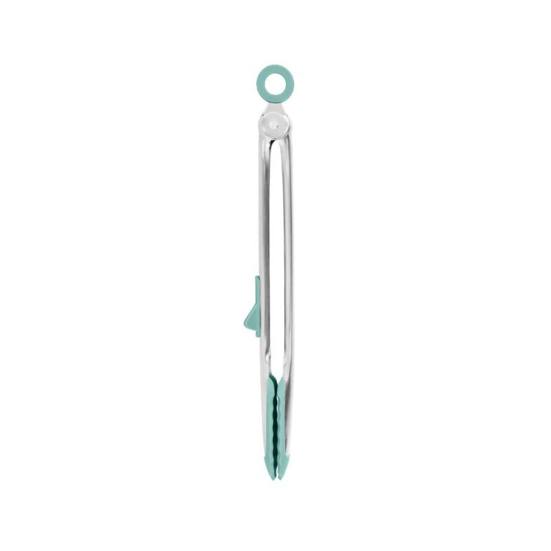 Silicone Tip Top Tongs - Light Aqua, Light Aqua