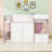 Loft House Bed With Storage Cabinets-1745747917