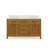 Berryman 60 In. Double Sinks Carrara White Engineered Marble Countertop Bath Vanity In Sierra Oak