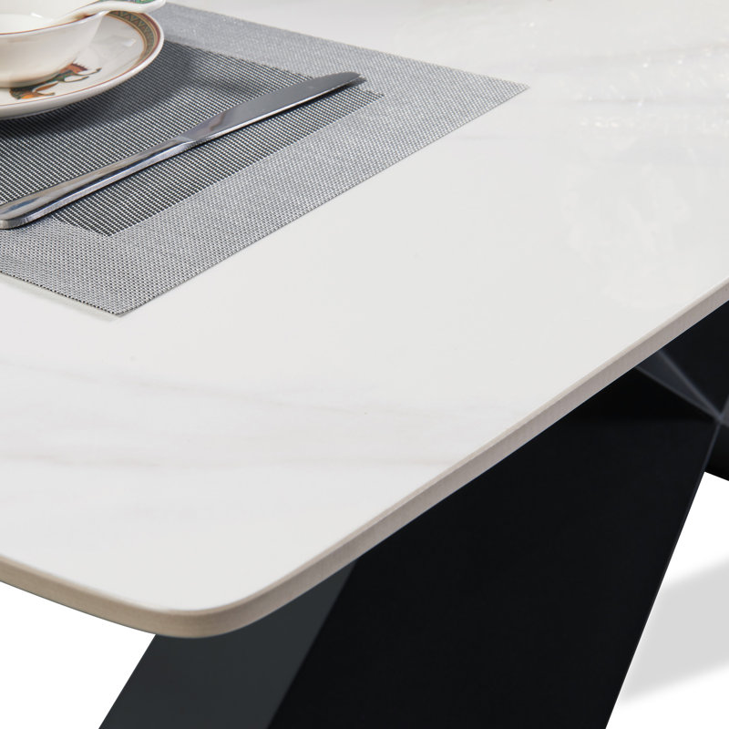 Luize Dining Table, Black