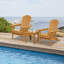 Chaise Adirondack pliante en bois massif