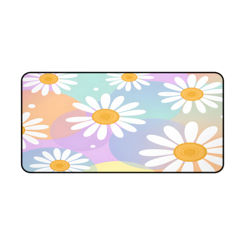 Polyester Desk Pad, 14.4x12.1