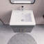 Ensemble de meuble-lavabo mural simple 30 po Foushee-2049104879-2128255992