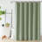 Linen Textured Shower Curtain and Hooks Set-654248349