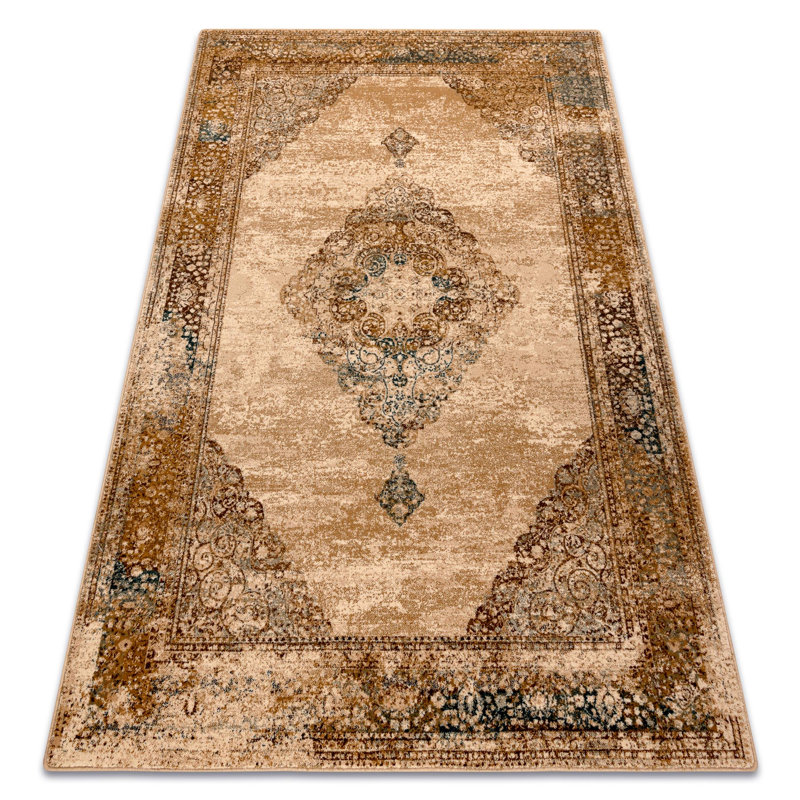 Oriental Wool Area Rug, Rectangular 170 x 235cm