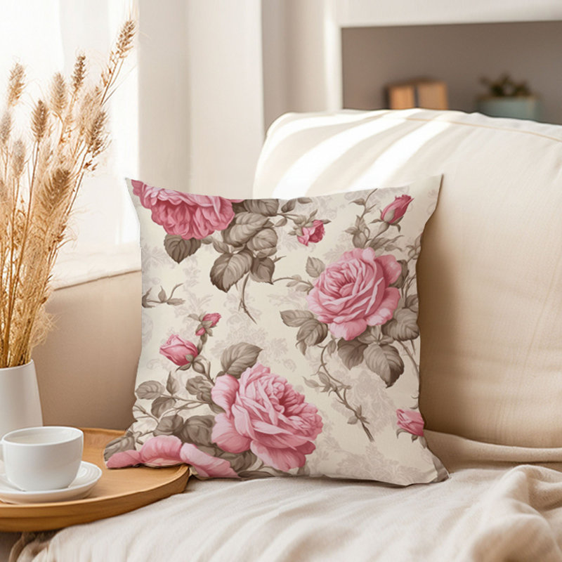 Floral Flower Dreams IX Shabby Elegance, 18"H x 18"W