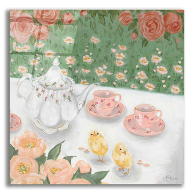 " Tea Party " by Hollihocks Art
