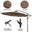 Parasol en porte-à-faux 10 pi Badillo-1441080041