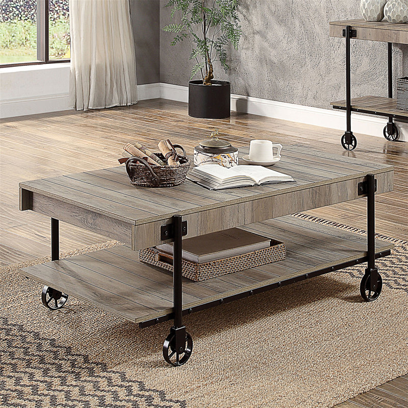 Table basse de style industriel 1pc