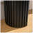 59.05'' Modern Console Table With Drawer For Entryway With Unique Vertical Stripe Design For Living Room Hallway Foyer Entrance Study,BLACK