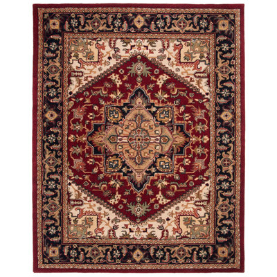 Balthrop Hand Tufted Wool Oriental Rug