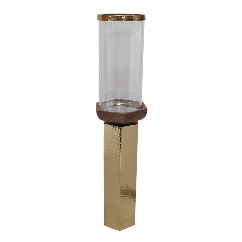 Tabletop Hurricane, 21.5" H x 4.25" W x 4.25" D