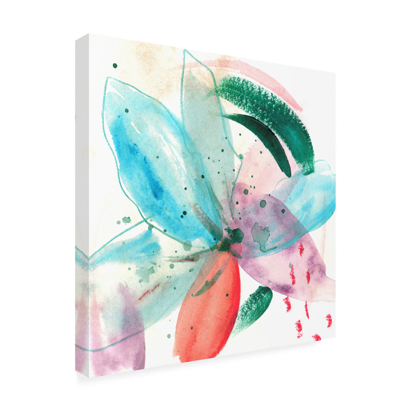 Art sur toile Melissa Wang, H 18 po x l 18 po x P 2 po