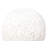 Sanchez Modern Shaggy 20" Round Pouf Ottoman