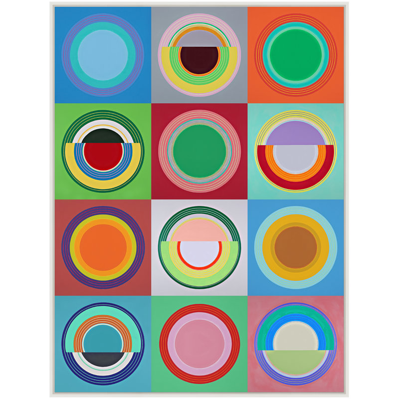 Bulls Eye X 12 Giclee On Canvas