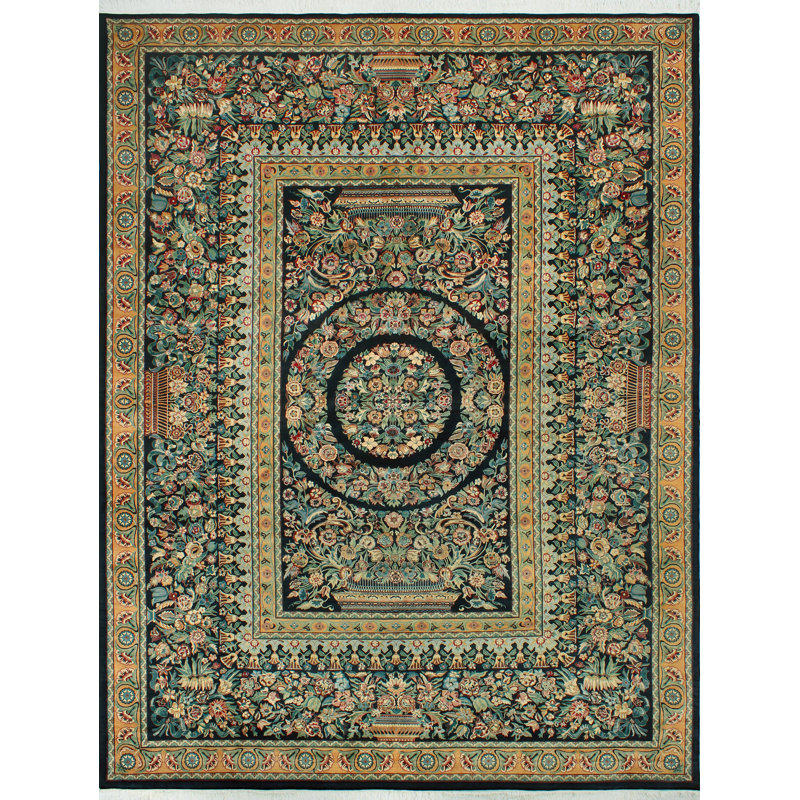 Pak-Persian Dua Black Rug