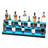 VEVOR LED Lighted Liquor Bottle Display Bar Shelf RF & App Control 30" 3-Step-93200044