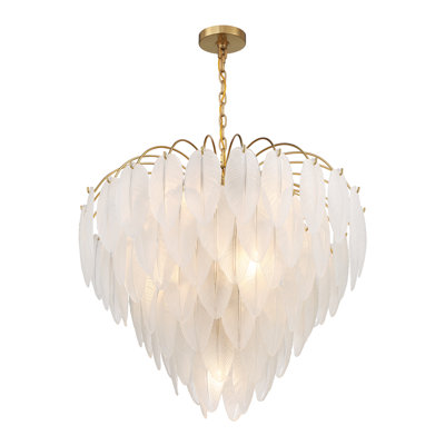 Lustre de fantaisie à intensité variable 9 lumières Boa