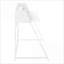 Bureaux, bureau d'ordinateur de bureau à domicile avec huche de rangement, L 48 po contemporain moderne, métal blanc stratifié blanc | Blanc | Panneau de particules-678121317