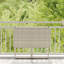 Folding Garden Table 90X51x75 Cm Poly Rattan-1585067375
