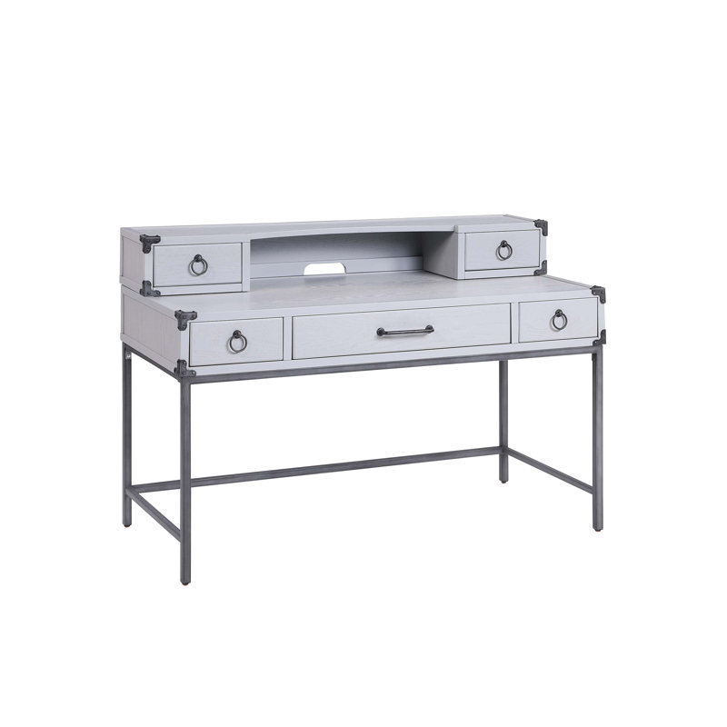 Gray Finish Writing Desk
