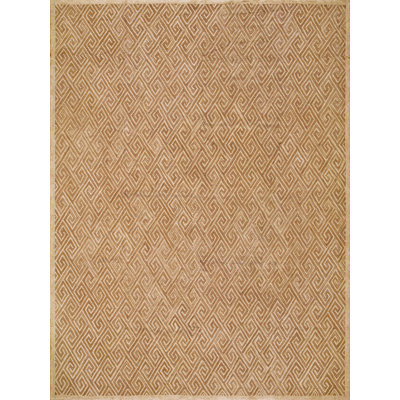 Hand Hooked Wool Geometric Area Rug