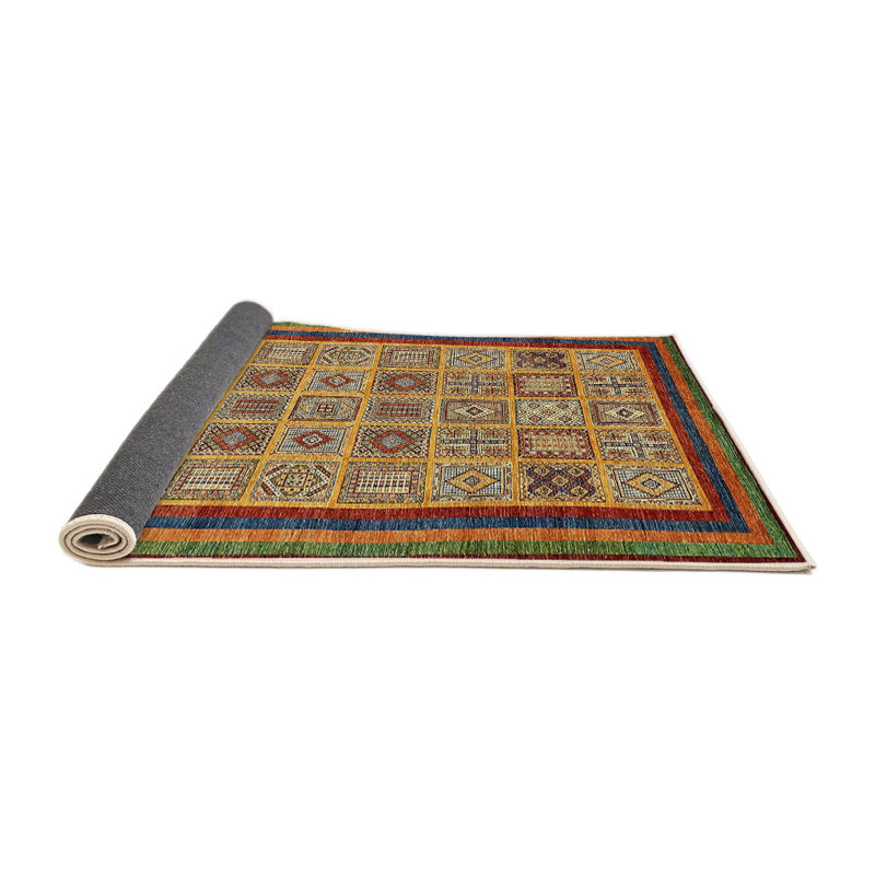 Abstract Indoor Rug, Round 5'