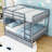 Two Drawers Rubber Wood Bunk Bed-1268994103-1268994101