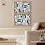 «Ordordin Days» sur toile Modern Boho par Art Remedy-111742782-111742783