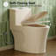 Toilette compacte une pièce avec siège confortable Arlo, hauteur 17,3 po, double chasse allongée 1,1 / 1,6 GPF Arlo -100210113