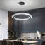 Lustre moderne en cristal noir-1692604675