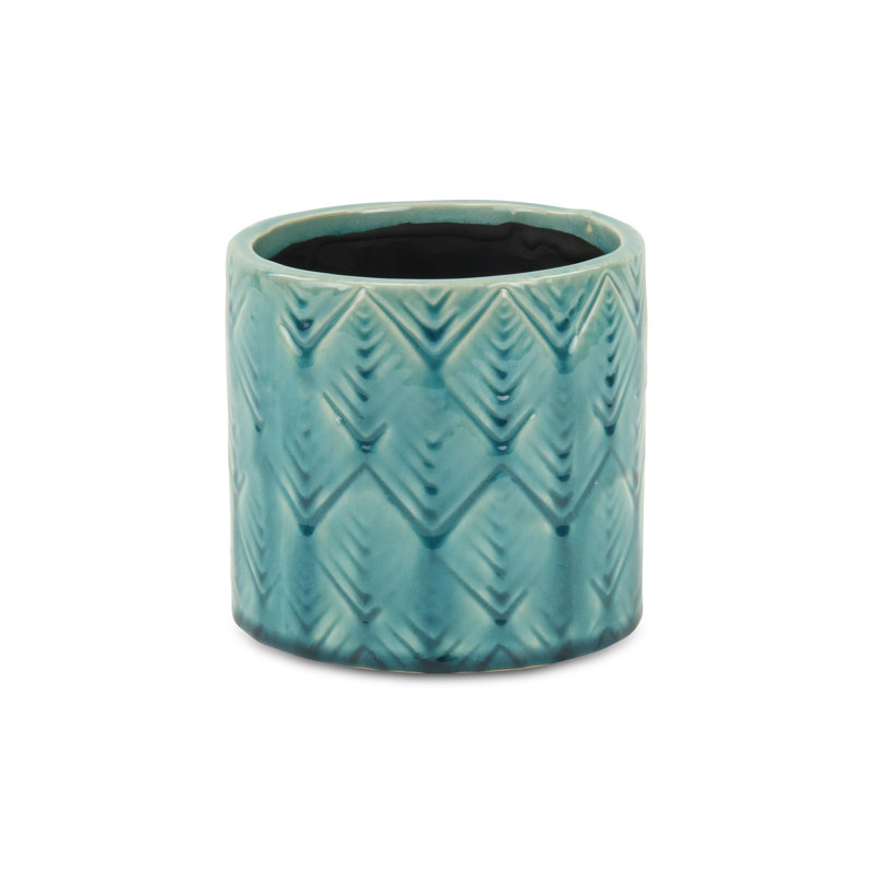 Rindel Handmade Pot Planter, 5.25" H x 5.5" W x 5.5" D