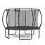Citrouille trampoline 12 pi - noir rouge-126824817