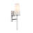 River 1-Light Wall Sconce in Chrome-1078915332