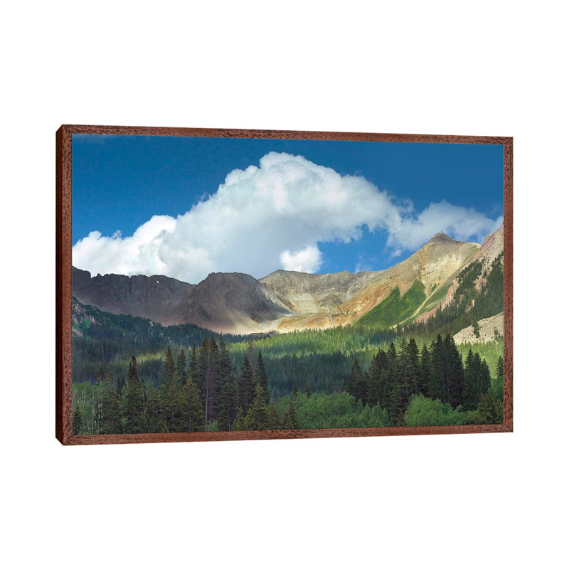 Elk Mountains Near Crested Butte, Colorado 1 Piece Wall Art on Canvas, 101.6 cm H x 66.04 cm W, Classic Wood Framed