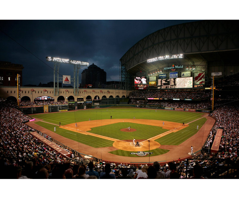 Minute Maid Park, 16" H x 24" W