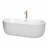Juliette 71'' x 31.5'' Freestanding Soaking Acrylic Bathtub with Faucet-23113226