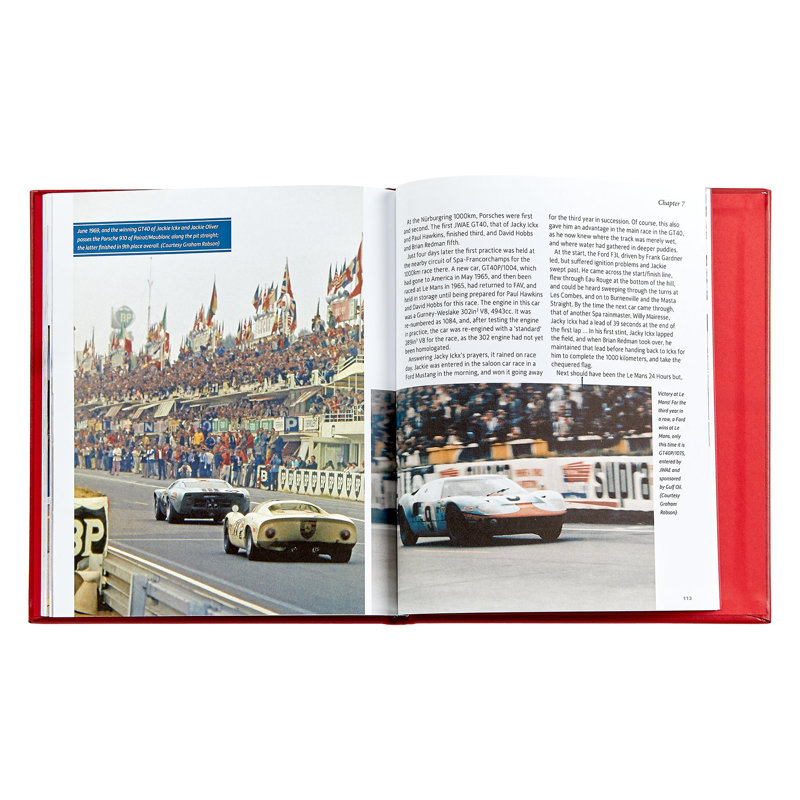 Ford Vs Ferrari Leather Bound Book