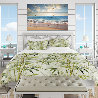 Ensemble de housse de couette Bamboo Zen Tropical