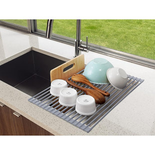 1pc Roll up Dish Drying Rack Over, The Sink Kitchen Roll up Sink
