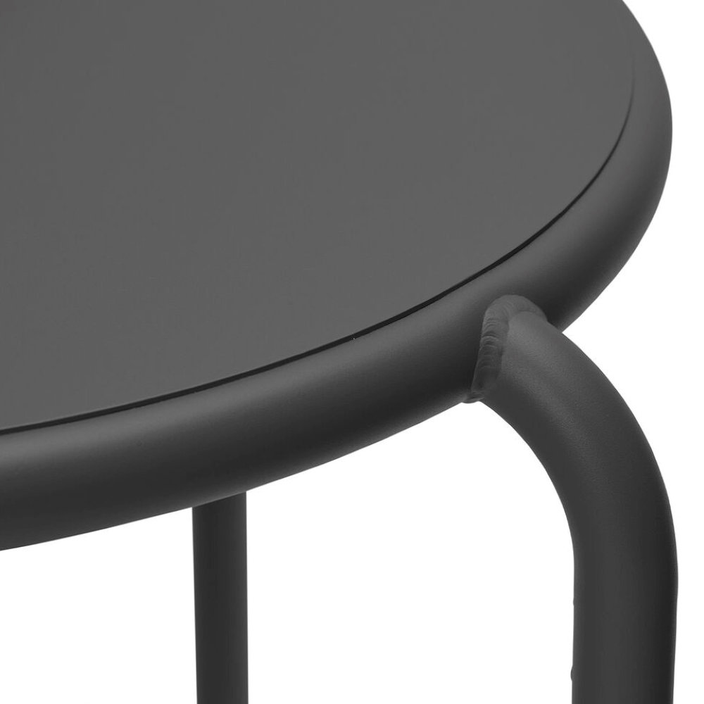 Toni 32" Patio Bistro Table, Anthracite