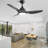 Lakenzie 52" 3-ABS Blade Modern Ceiling Fan with LED Lights and Remote Control-50820404-40651175