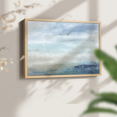 Coming Ashore -Framed Print - Restickable