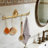  Wall Mounted Towel Rack with Hook