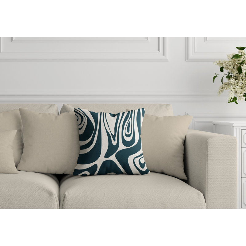 Housse et insert de coussin extérieur carré Cooper, L 15 po x H 15 po, Émeraude