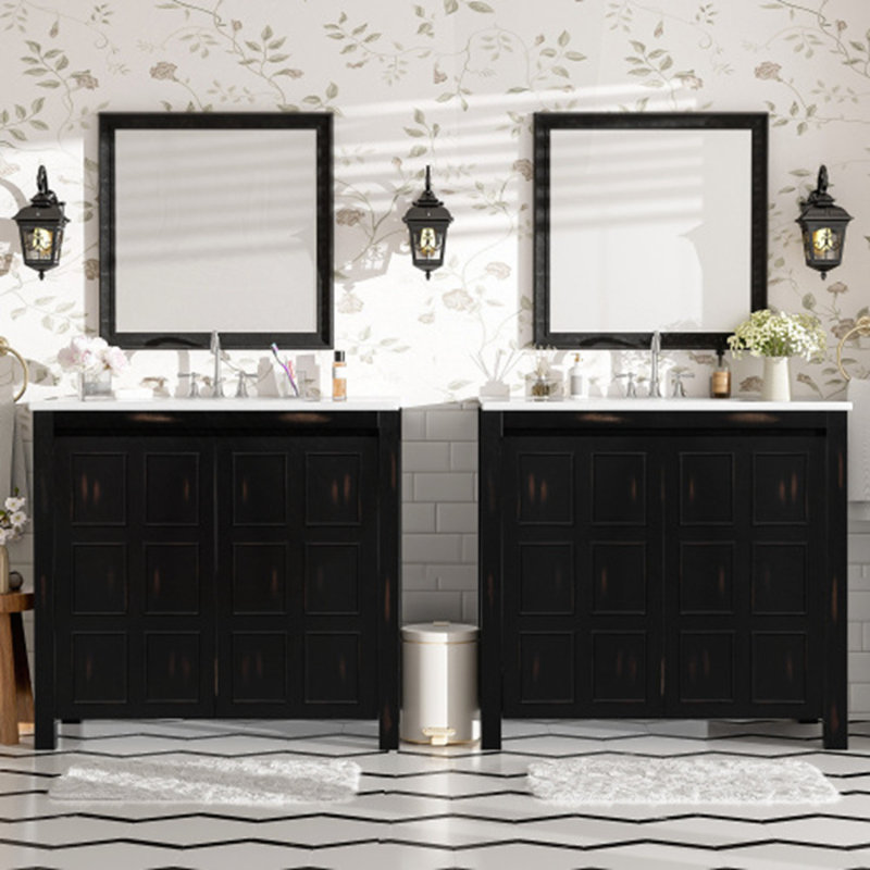 Ensemble de meuble-lavabo double 72 po