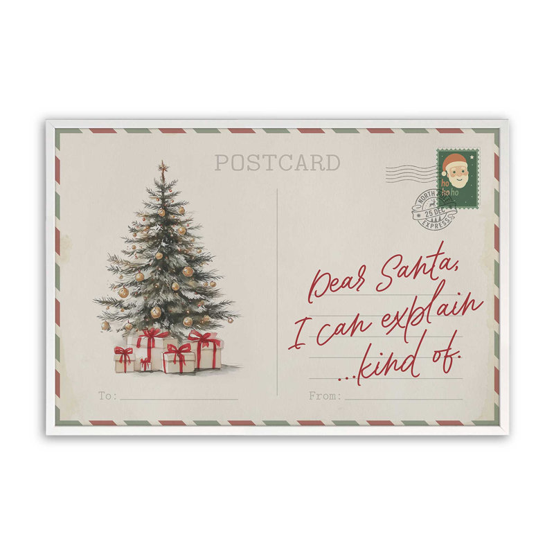 Impression de carte postale «Confession», 8 po x 10 po, Blanc opaque
