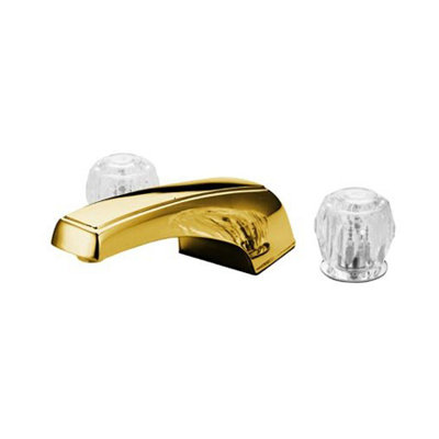 Double Handle Deck Mounted Roman Tub Faucet
