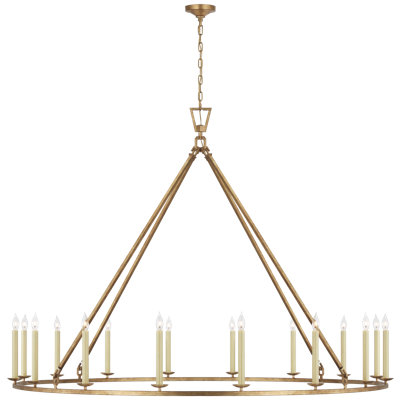 Darlana 16 - Light Wagon Wheel Chandelier