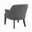 Fauteuil rembourré, fauteuil d'appoint avec dossier capitonné pour le salon